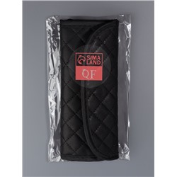 Набор кистей для макияжа SMOKY, 7 шт., чехол на кнопке, чёрный