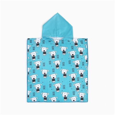 Полотенце - пончо детское LoveLife Cute Dogs, 60×120 см