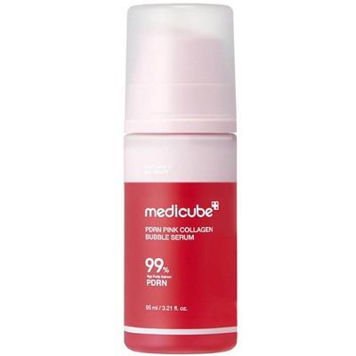 Medicube Пузырьковая сыворотка с коллагеном и ПДРН PDRN Pink Collagen Bubble Serum