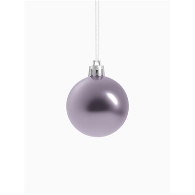 Ёлочные игрушки «Джина», шары новогодние, d=6 см, набор 8 шт., МИКС