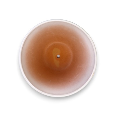 Горшок для цветов «День », 8 л, d=30 см, h=23 см, с поддоном, керамика, белый