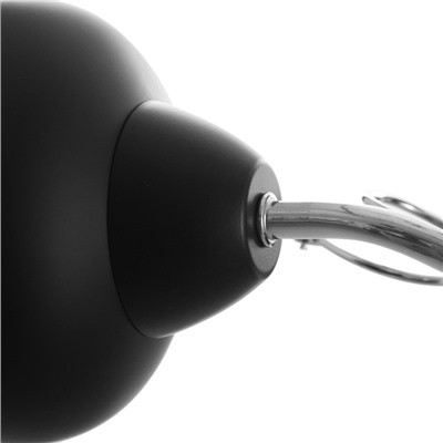 Люстра потолочная BayerLux «Авиталь», 2хЕ27 40 Вт, чёрно-хромовый, 53×20×23 см