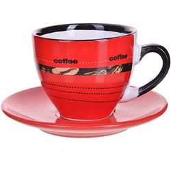 27325 Чайный сервиз 13пр 220мл на мет/подс LR (х6)