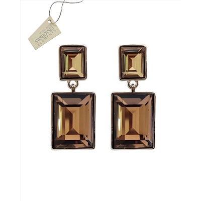 Серьги с кристаллами Swarovski