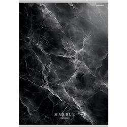 Тетрадь А4  48л клетка "ЧЁРНЫЙ МРАМОР" 48-8943 Проф-Пресс