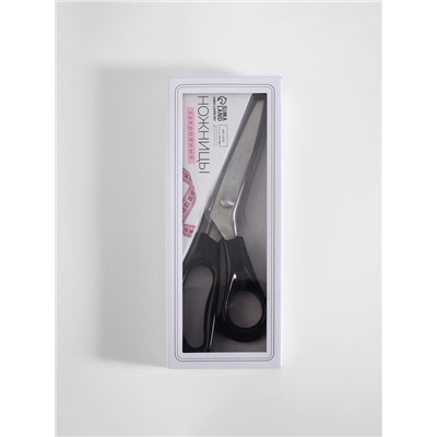 Ножницы «Зигзаг», 9.5", 23 см, шаг - 3 мм, чёрные