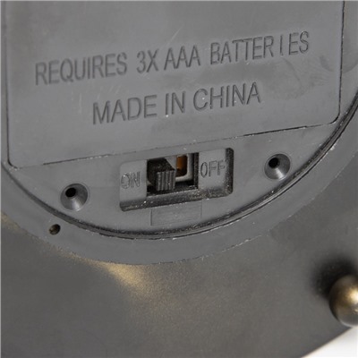 Фигурка светящаяся RISALUX «Ночной лес», LED-ночник, 3×ААА, чёрный, 12×12×20.5 см