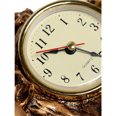 УЦЕНКА Часы настольные интерьерные на батарейках «Каминные. Мать и дитя», 14×10×25 см, d=6 см 51