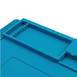 Термостойкий силиконовый коврик для ремонта часов, нескользящий, 45×30 см