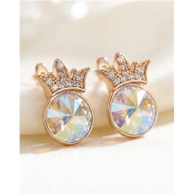 Серьги с кристаллами Swarovski