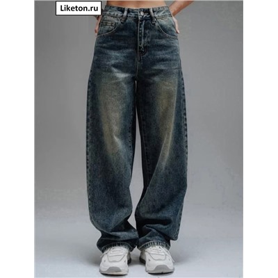 Джинсы багги