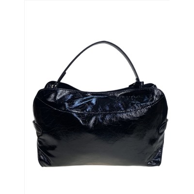 Женская сумка из натуральной кожи, цвет черный