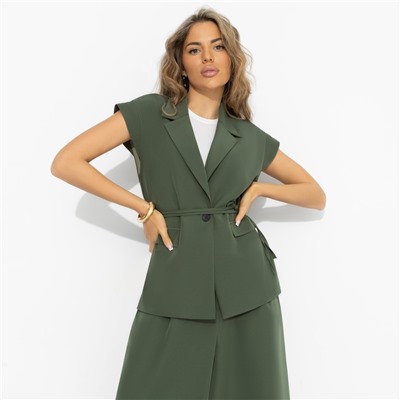 Жилет для нескучного офиса, Слишком модно (зелёный)