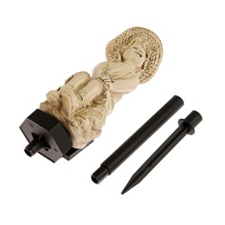 Садовый светильник на солнечной батарее «Девочка», 47 см, 1 LED, свечение тёплое белое