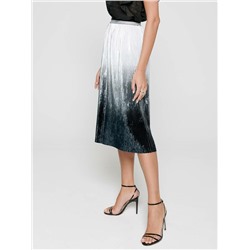 Юбки CONTE AMBER Велюровая юбка с плиссировкой и эффектом градиента
