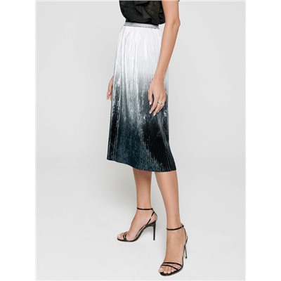 Юбки CONTE AMBER Велюровая юбка с плиссировкой и эффектом градиента