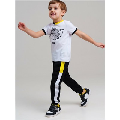 Комплект трикотажный для мальчиков: фуфайка (футболка), брюки