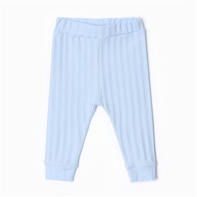 Штанишки детские, рост 62 см, светло-голубые