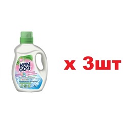 Kengoo Эко Кондиционер концентрат для детского белья Молоко с мёдом 1л 3шт