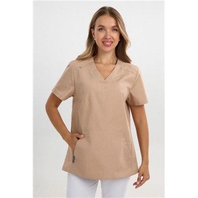 Куртка женская 555 (Миндальный)