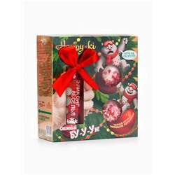 Подарочный набор косметики Happiki «Снежный бум», 390 г