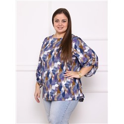 Торрея - блуза синий