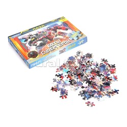 Пазлы 160 "Боты супергерои"