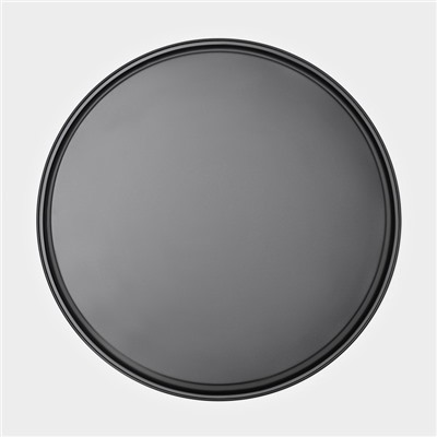 Форма для пиццы Доляна «Жаклин», d=32 см, антипригарное покрытие, чёрная