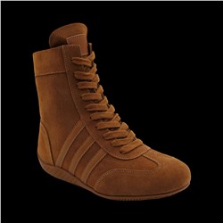 Ботинки из натуральной кожи P-MR22-5 коричневые