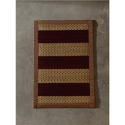 Коврик плетёный из сиграса, 60×40×0.7 см