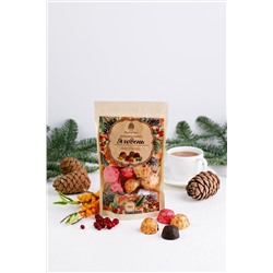 Мармеладные конфеты Ягодень ассорти / крафт-пакет / 150 г / ТМ Сибирский кедр