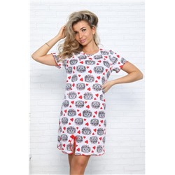 Сорочка женская 33601 (Белый/красный)