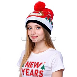 Шапка "Олень рождественский"