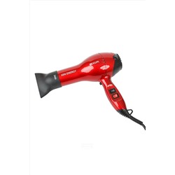 Dewal Профессиональный фен для волос / ION Energy 03-8800 Red, красный, 2000 Вт KRISTALLER, 1118397