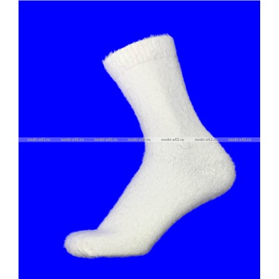 3 ПАРЫ - Термоноски женские ангора НОРКА ШЕРСТЬ высокие однотонные арт. 2781