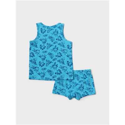 Комплект трикотажный для мальчиков: майка, трусы