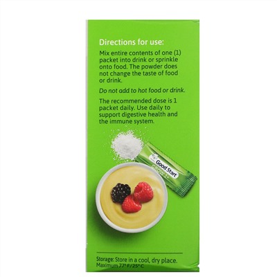 Gerber, Good Start, Grow, пробиотики для поддержки иммунной системы и пищеварения для детей старше 1 года, 30 порционных пакетиков
