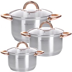 28813 Набор посуды 6пр 2+2,5+3,5 л MB (х4)