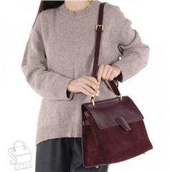 Сумка женская кожаная 68870BDAA wine red Baidou/30