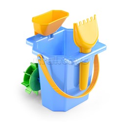 Набор для песка №93 (ведро-мельница)