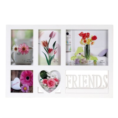 Фоторамка коллаж Друзья 40х27 см / M1623FA /уп 36/ 5 фото