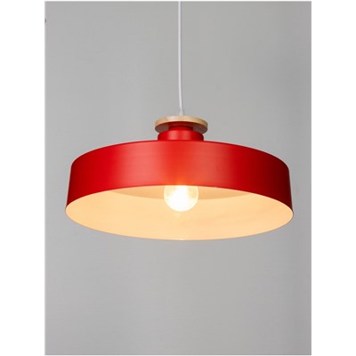 Светильник Timothy 1×40 Вт Е27 пр-1 м алый 32.5×32.5×12 см