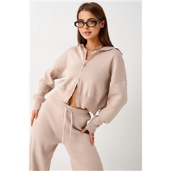 Костюм вязаный теплый с брюками и кофтой #3