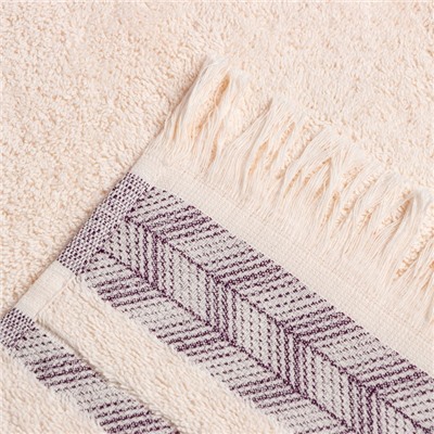 Полотенце махровое LoveLife «Муссон» 30×50 см, гранатовый, 100% хлопок, 500 г/м²