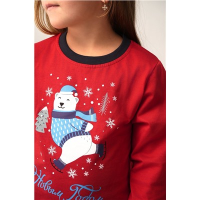 Детская новогодняя пижама Happyfox