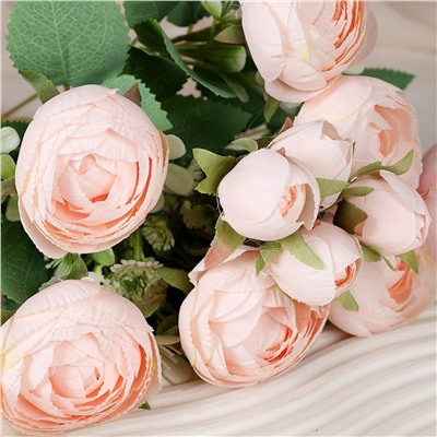 Цветок искусственный Букет роз 44 см / BR-92 /уп 240/