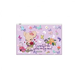 Папка на гибкой молнии B5 ZIP Cute Animals ассорти 54923 ErichKrause