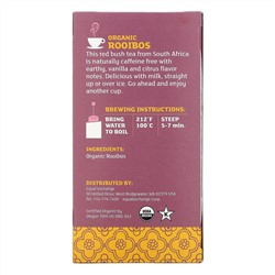 Equal Exchange, Organic Rooibos, Herbal Tea, 20 Tea Bags, 1.41 oz ( 40 g)