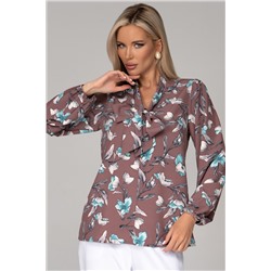 Блузка Бант (ежевика)