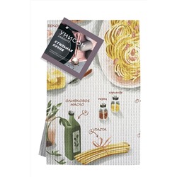 Комплект вафельных полотенец 45х60 (3 шт.) "Унисон" рис 33139-1 Kitchen recipes